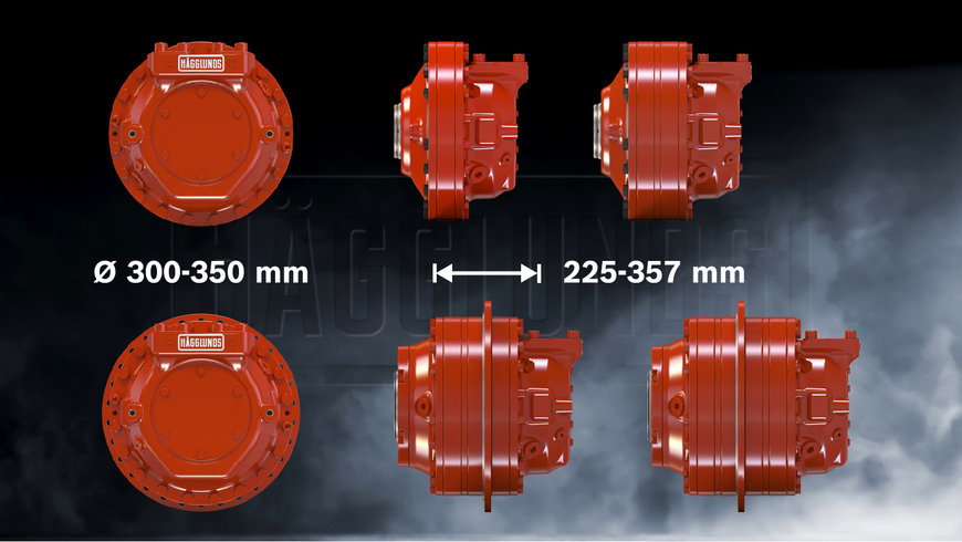 Bosch Bosch reveals fast and power-dense Hägglunds Atom hydraulic motor